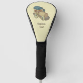 Speelgoed Train Golf Head Hoesje Golfheadcover (Voorkant)
