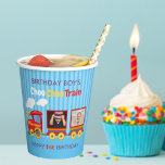 Speelgoed Train Peuter Jongens Verjaardag Blauw Papieren Bekers<br><div class="desc">Introductie van het perfecte cadeau voor de tweede verjaardag van je kleintje - de Speelgoed Train Peuter Boy Birthday Blue Design! Dit ontwerp met het thema van de choo-trein zal elke transportafhankelijke peuter zeker verrukken en is de perfecte aanvulling op een verjaardagsfeestje voor kinderen met een treinthema. Vier de speciale...</div>