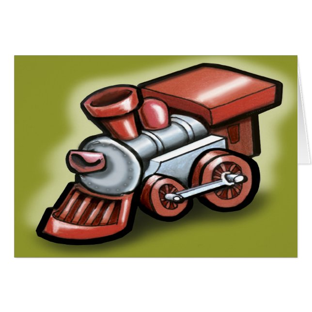 Speelgoed trein (Voorkant Horizontaal)