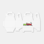 Speelgoed trein bedankdoosjes (Uitgevouwen)