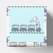 Speelgoed trein bedankdoosjes (Bovenkant)