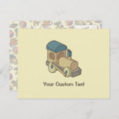 Speelgoed trein briefkaart (Voorkant / Achterkant)