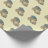 Speelgoed trein cadeaupapier (Hoek)