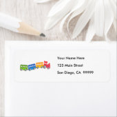 Speelgoed trein etiket (Insitu)