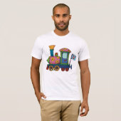 Speelgoed Trein Heren T-Shirt (Voorkant volledig)