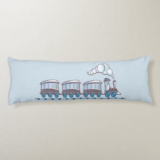 Speelgoed trein lichaamskussen (Achterkant)