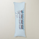 Speelgoed trein lichaamskussen (Voorkant Verticaal)