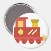 speelgoed trein magneet (Voorkant / Achterkant)
