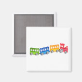 Speelgoed trein magneet (Voorkant / Achterkant)