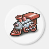 Speelgoed trein magneet (Voorkant)