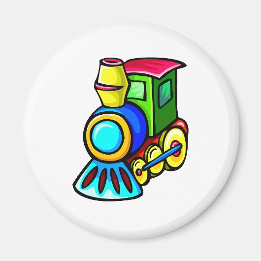 Speelgoed trein magneet (Voorkant)