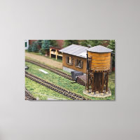Speelgoed Trein Platform Watertoren