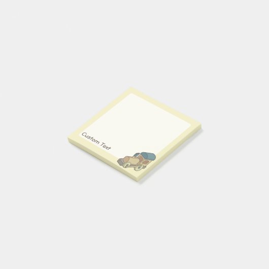 Speelgoed trein post-it® notes (Schuin)