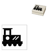 speelgoed trein rubberstempel (Gestempeld)