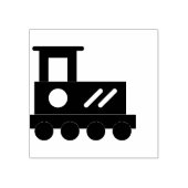 speelgoed trein rubberstempel (Afrduk)