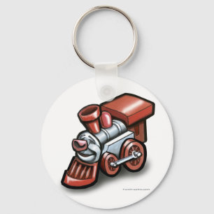 Speelgoed trein sleutelhanger