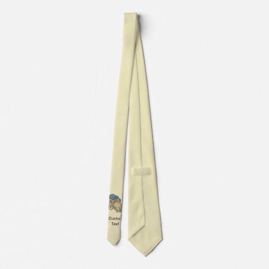 Speelgoed trein stropdas (Achterkant)