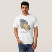 Speelgoed trein t-shirt (Voorkant volledig)