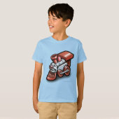 Speelgoed trein t-shirt (Voorkant volledig)