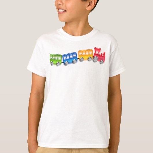 Speelgoed trein t-shirt (Voorkant)