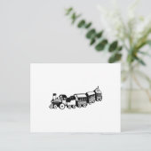 Speelgoed treinen briefkaart (Staand voorkant)