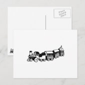 Speelgoed treinen briefkaart (Voorkant / Achterkant)