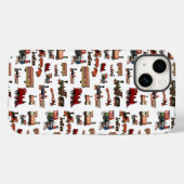  Speelgoed Treinkleurig treinpatroon Case-Mate iPhone Case (Achterkant (horizontaal))