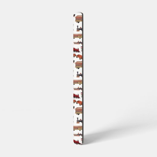  Speelgoed Treinkleurig treinpatroon Samsung Galaxy Hoesje (Linkerkant)