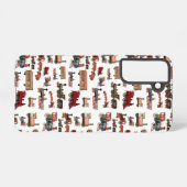 Speelgoed Treinkleurig treinpatroon Samsung Galaxy Hoesje (Achterkant horizontaal)