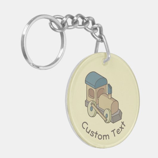 Speelgoed-treinSleutelhanger Sleutelhanger (Voorkant Links)