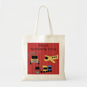 Speelgoed-treinvliegtuig wrecker Truck Canvas tas
