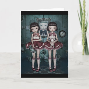 Speelgoed Triplets notecards Kaart