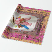 Speelgoed uit Santa Victoriaans IV Cadeaupapier (Uitgerold)