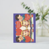 Speelgoed Valentijn Feestdagenkaart (Staand voorkant)