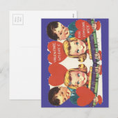 Speelgoed Valentijn Feestdagenkaart (Voorkant / Achterkant)