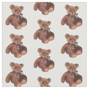speelgoed van de bruine teddybeer stof