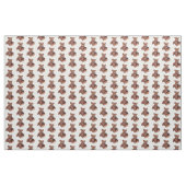 speelgoed van de bruine teddybeer stof (Fat Quarter)