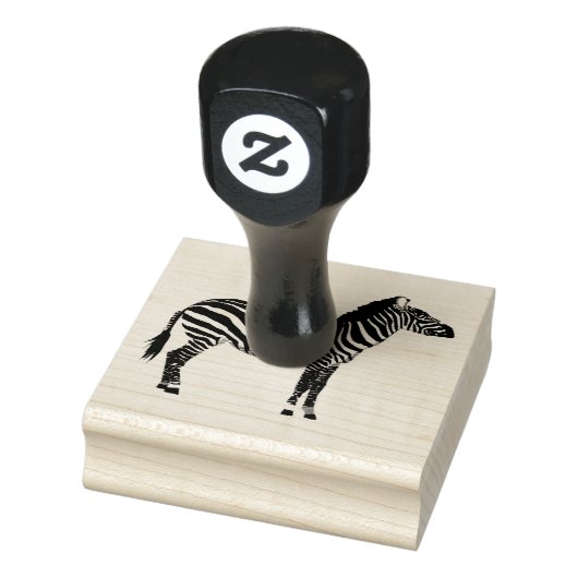 Speelgoed van een Zebra Rubberstempel (Stempel)