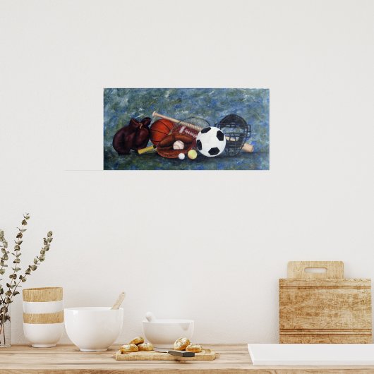 Speelgoed van Zeke Poster (Keuken)