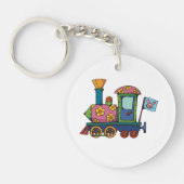 Speelgoed-ventilatortrein Sleutelhanger (Voorkant)
