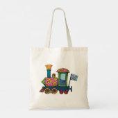 Speelgoed-ventilatortrein Tote Bag (Achterkant)