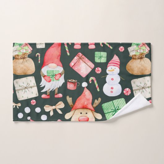 Speelgoed Verhaal Kerst Patroon Modern Handdoek (Handdoek)