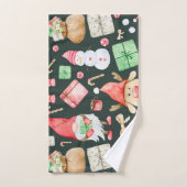 Speelgoed Verhaal Kerst Patroon Modern Handdoek (Handdoek)