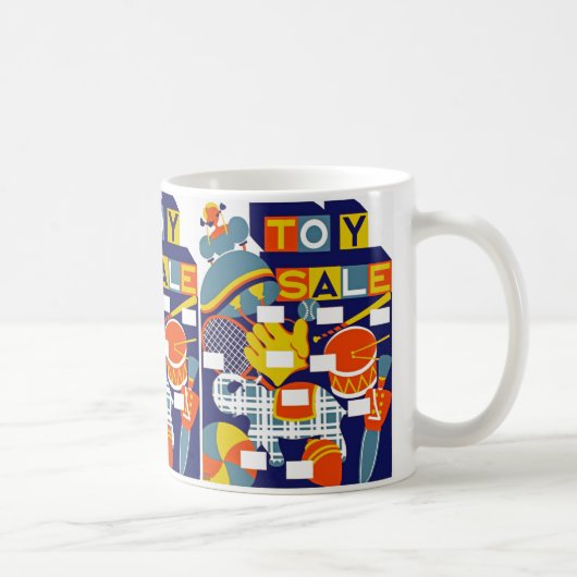 Speelgoed verkoop koffiemok (Rechts)
