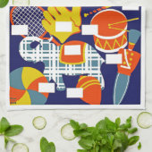 Speelgoed verkoop theedoek (Gevouwen)