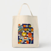 Speelgoed verkoop tote bag (Voorkant)