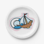 Speelgoed verzending papieren bordje (Voorkant)