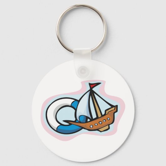 Speelgoed verzending sleutelhanger (Achterkant)