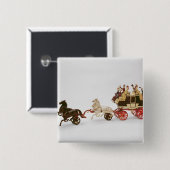 Speelgoed Vierkante Button 5,1 Cm (Voorkant /achterkant)