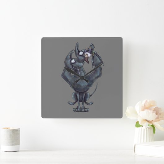 Speelgoed Vierkante Klok (Huis)